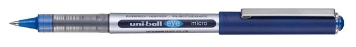 Roller, 0,3 mm, UNI "UB-150E Eye Micro Eco", modrá 3
