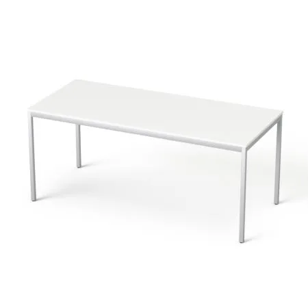 Stôl s kovovými nohami, univerzálny, 75x170 cm, MAYAH "Freedom SV-40", biela 2