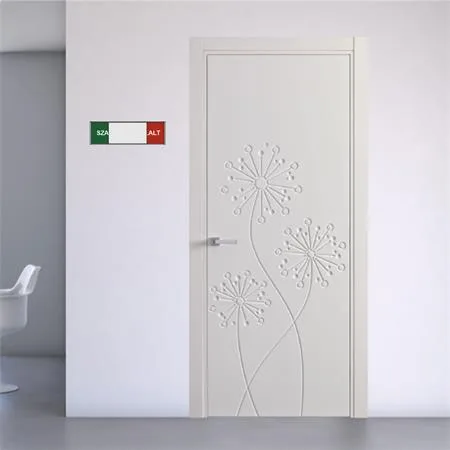 Informačná tabuľa, 200x62 mm, ANTRA "Voľné-Obsadené" 8