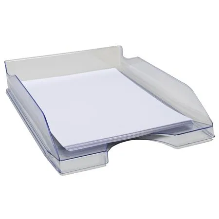 Odkladač, plastový, A4+, EXACOMPTA "Linicolor®", ľadovo modrý 2