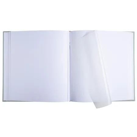 Fotoalbum, 29x32 cm, 30 listov, EXACOMPTA "Ellipse", sivo zelený 7