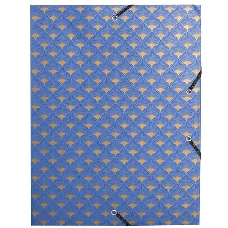 Doska s gumičkou, kartón, A4, 40 mm, EXACOMPTA "Néo Déco", mix farieb 2