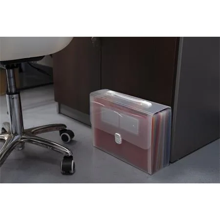 Harmoniková taška, 330x290 mm, PP, 24 priehradiek, EXACOMPTA 7