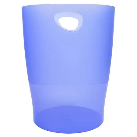 Odpadkový kôš, 15 l, PP, EXACOMPTA "Linicolor", ľadovo modrý 2