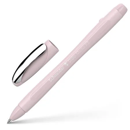 Guľôčkové pero, 0,7 mm, s vrchnákom, SCHNEIDER "Slider Memo XB", perla 6