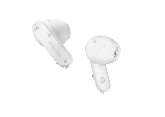 Slúchadlá, TWS bezdrôtové, Bluetooth 5.3, PHILIPS "TAT2139", biele 4