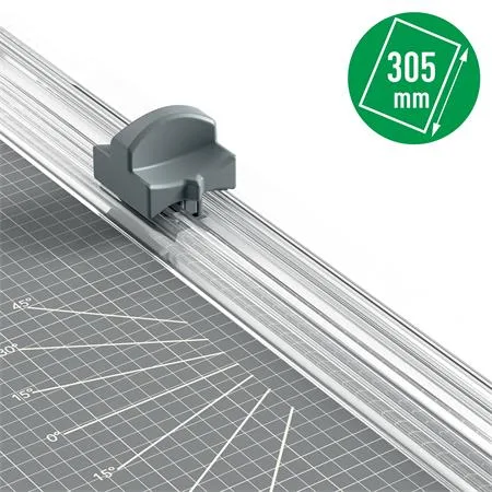 Rezačka, rotačná, A4, 8 listov, LEITZ "Precision Home A4" 3