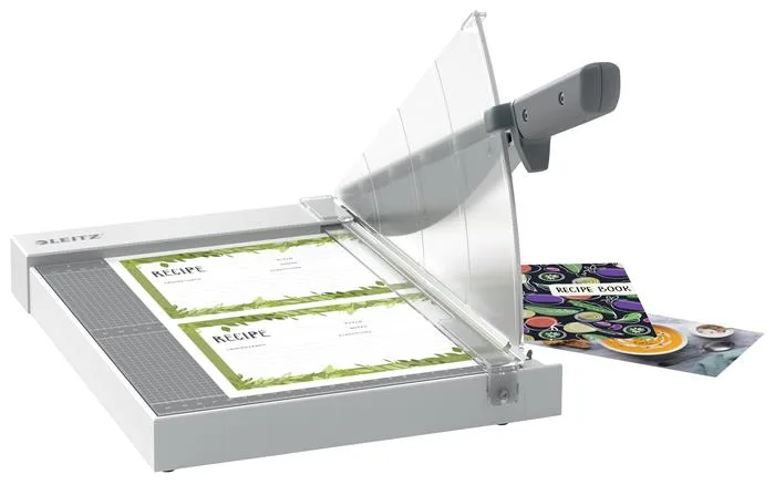 Rezačka, páková, A4, 8 listov, LEITZ "Precision Home A4" 3