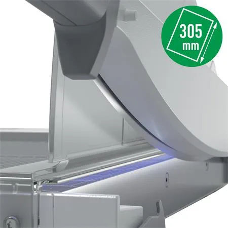 Rezačka, páková, A4, 10 listov, LEITZ "Precision Home Office A4" 5