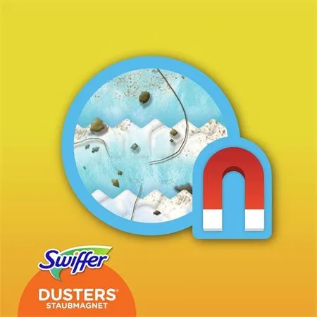 Súprava na čistenie prachu, 1 rukoväť + 4 hlavice,  SWIFFER "Duster" 3