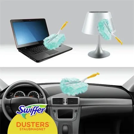 Súprava na čistenie prachu, 1 rukoväť + 4 hlavice,  SWIFFER "Duster" 4