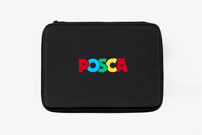 Dekoračný popisovač, sada, v kufri, UNI "Posca", 40 kusov 4