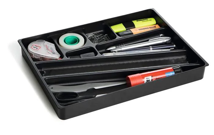 Organizér do zásuvky, DURABLE, "Idealbox", antracitový 2