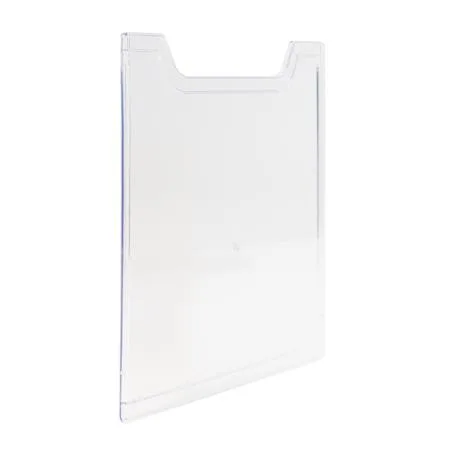 Predný panel k držiakom na katalógy, A4, stojatý, EXACOMPTA "Office", priehľadný 4