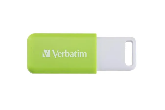 USB kľúč, 32GB, USB 2.0, VERBATIM "Databar", zelený 2