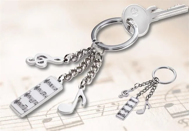 Kľúčenka, s 3 charm ozdobami, TROIKA "5. Sinfonie" 3