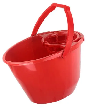 Vedro so žmýkacím košom, 11 l, BONUS, červené 2