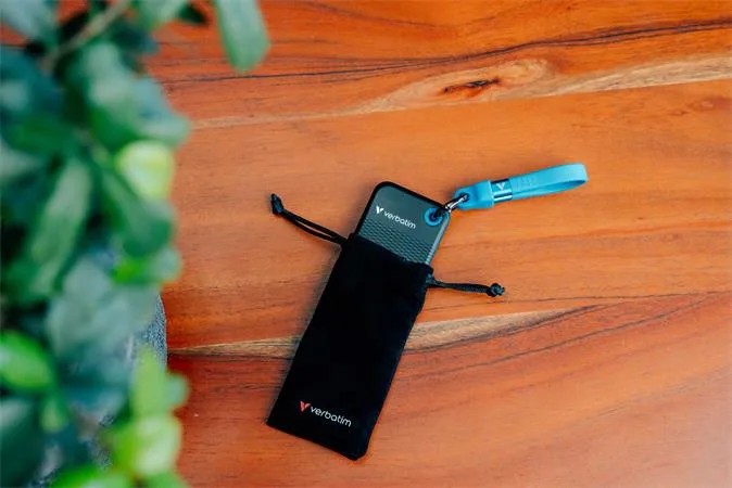 SSD (externá pamäť), 1TB, USB 3.2 Gen2, VERBATIM "Pocket SSD", čierna/modrá 5