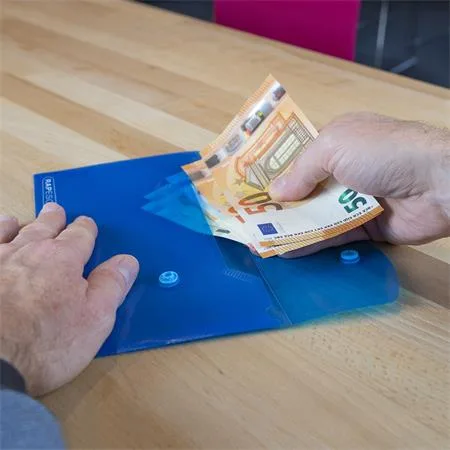 Obal na patent, DL, RAPESCO "Eco", mix priehľadných farieb 2