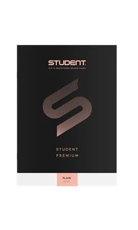 Zošit, A4, čistý, 32 listov, ICO "Student Premium", čierny 4