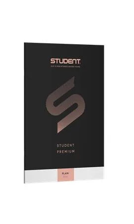 Zošit, A4, čistý, 32 listov, ICO "Student Premium", čierny 6