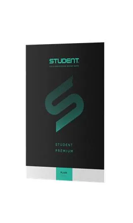 Zošit, A4, čistý, 32 listov, ICO "Student Premium", čierny 7