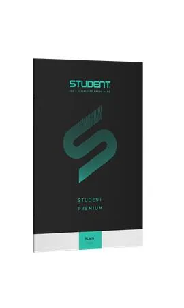 Zošit, A4, čistý, 32 listov, ICO "Student Premium", čierny 8