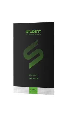 Zošit, A4, štvorčekový, 32 listov, ICO "Student Premium", čierny 5