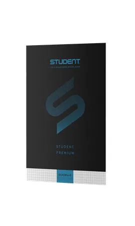 Zošit, A4, štvorčekový, 32 listov, ICO "Student Premium", čierny 7