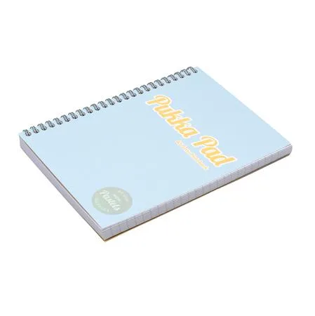 Špirálový zošit, A5, linajkový, 100 listov, PUKKA PAD "Pastel Jotta Pad", mix farieb 2