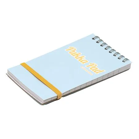 Poznámkový zošit, A7, linajkový, 50 listov, PUKKA PAD "Pastel", mix farieb 2