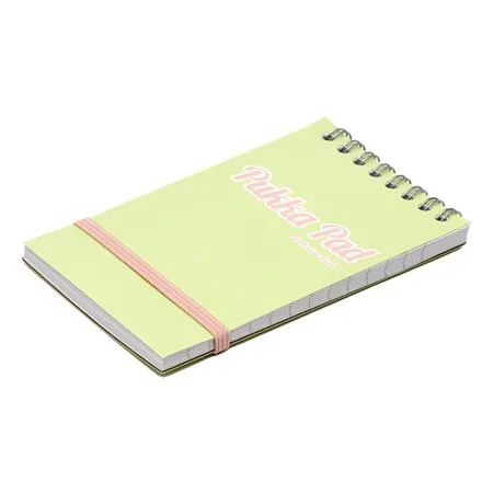 Poznámkový zošit, A7, linajkový, 50 listov, PUKKA PAD "Pastel", mix farieb 4