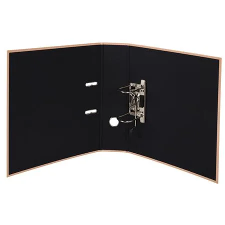 Pákový šanón, 80 mm, A4, kartón, EXACOMPTA "Aquarel", pastelovo koralový 2