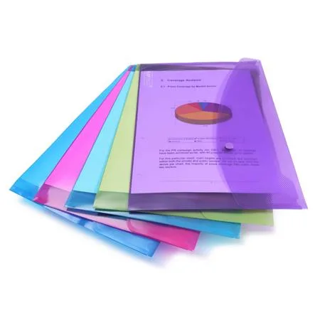 Obal na patent, A4+, PP, RAPESCO "Eco", mix trblietavých farieb 4