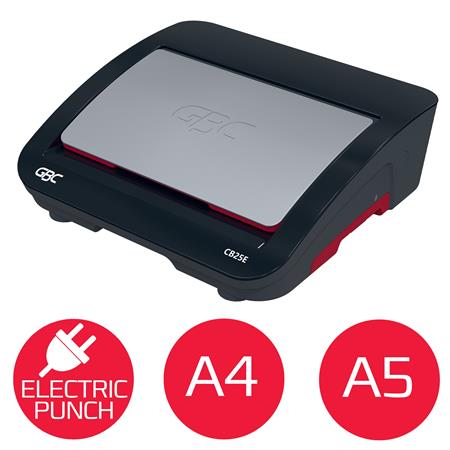 Viazací stroj pre plastovú väzbu, elektrický, 390 listov, GBC "CombBind CB25E" 5