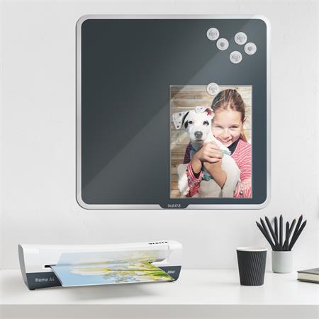 Laminovací stroj, sada, A4, 80–125 mikrónov, LEITZ "iLam Home 4-in-1", biela 10
