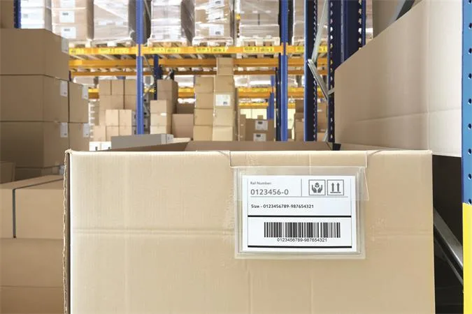 Logistické vrecko, A5, na šírku, DURABLE, s  kovovou sponou, priehľadné 5