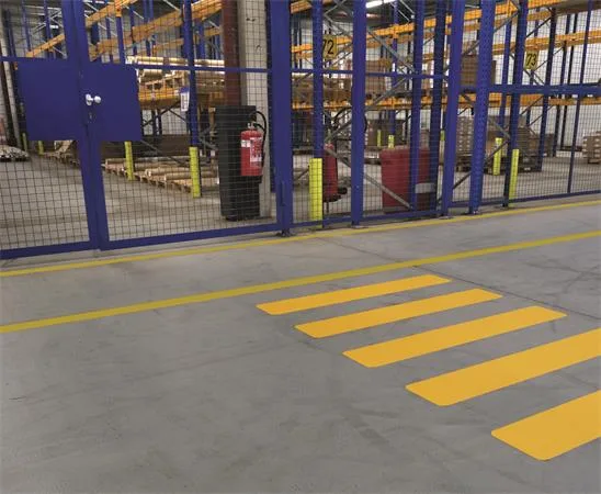 Podlahové značenie, DURABLE „Prechod pre chodcov“, žltá 7