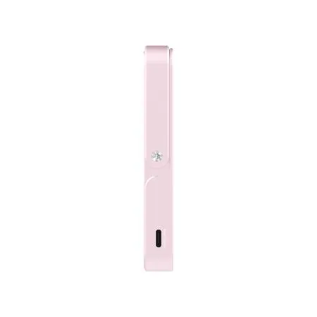 Power banka, externá batéria, magnetická (bezdrôtová), 10 000 mAh, stojanček, VERBATIM "Charge n Go", ružová 3
