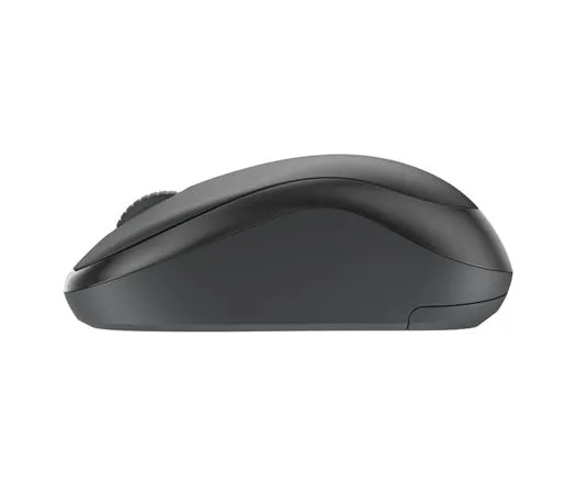 Myš, bezdrôtová, optická, tichá, BT, LOGITECH „M240“, grafitovo sivá 2