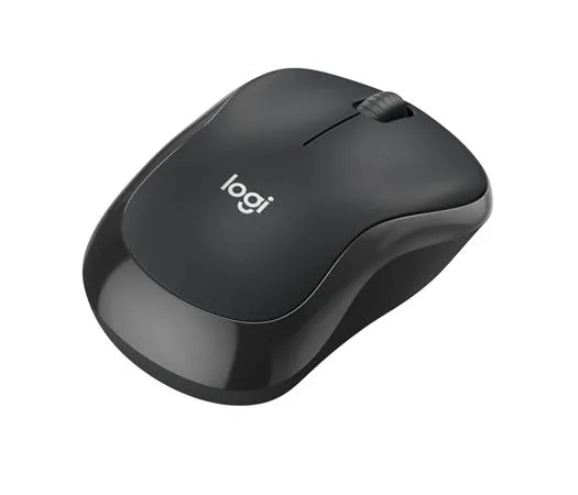 Myš, bezdrôtová, optická, tichá, BT, LOGITECH „M240“, grafitovo sivá 3