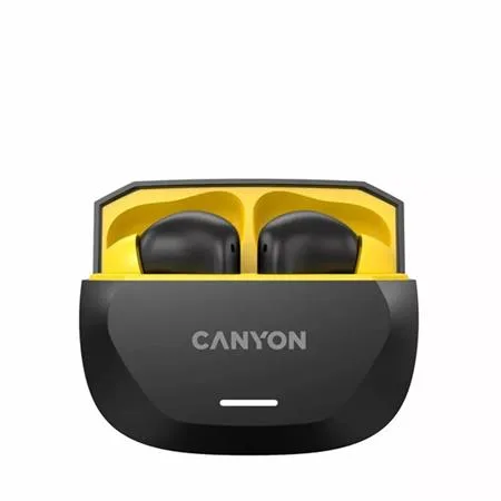 Slúchadlá TWS bezdrôtové Bluetooth 5.4, CANYON „Hexagon 7“, čierno-žlté 2