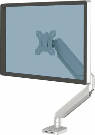 Držiak na monitor pre jeden monitor, FELLOWES „Platinum Series™ Single“, strieborný 2