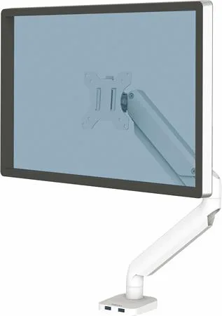 Držiak na monitor pre jeden monitor, FELLOWES „Platinum Series™ Single“, biely 2