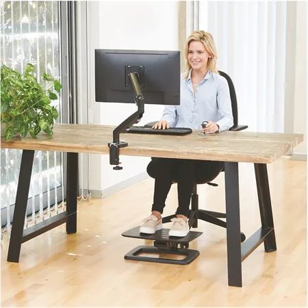 Držiak na monitor pre jeden monitor, FELLOWES „Eppa™ Single“, čierny 3
