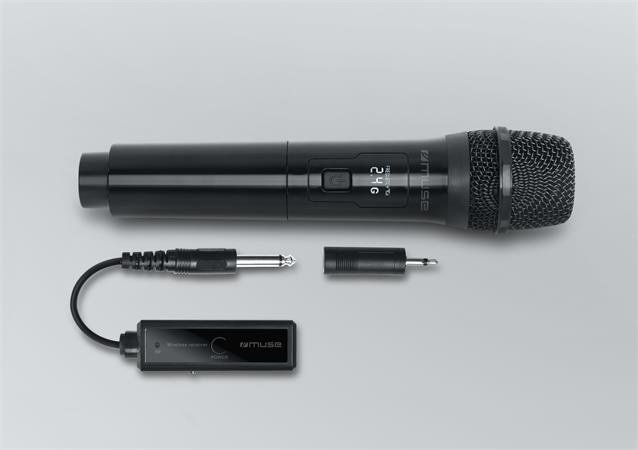 Bezdrôtový mikrofón MUSE "MC-30WI", čierny 2