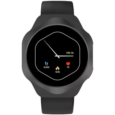 Smart hodinky CANYON "Hexagon 88", čierne 2
