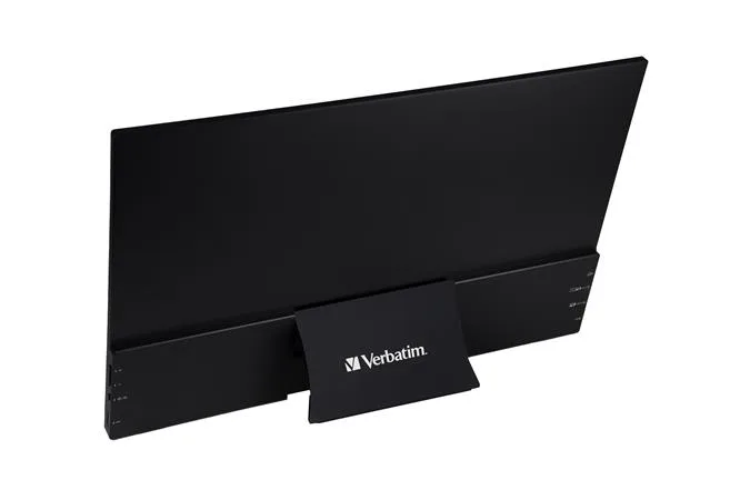 Prenosný monitor, dotykový displej, 4K UHD rozlíšenie, kovové prevedenie, 15,6", VERBATIM "PMT-15-4K" 3