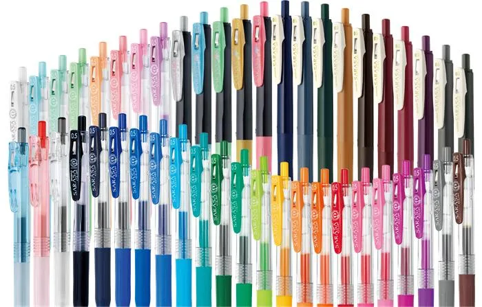 Gélové pero, 0,33 mm, stláčací mechanizmus, ZEBRA "Sarasa Clip", kobaltovo modré 7