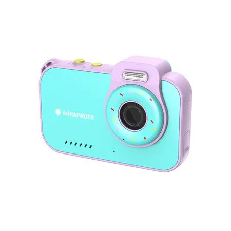 Fotoaparát, digitálny, vodeodolný, detský, AGFAPHOTO Realikids 2 "ARKCW2PK", modrý-ružový 2